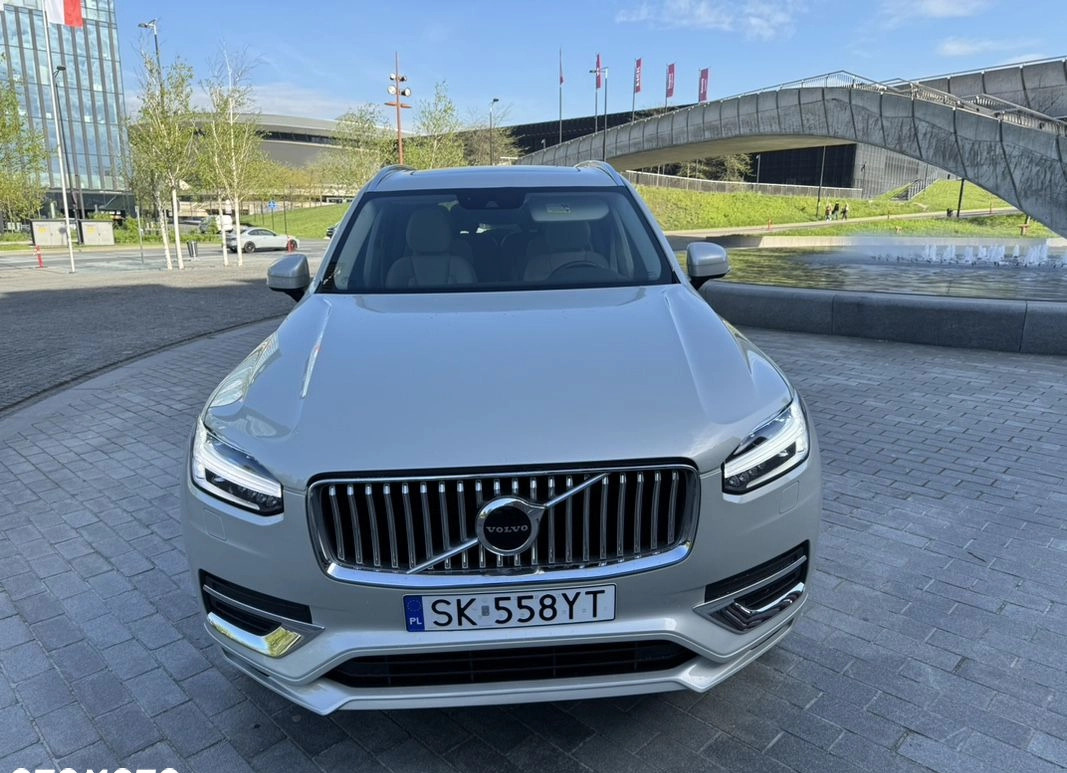 Volvo XC 90 cena 174900 przebieg: 79000, rok produkcji 2020 z Katowice małe 631